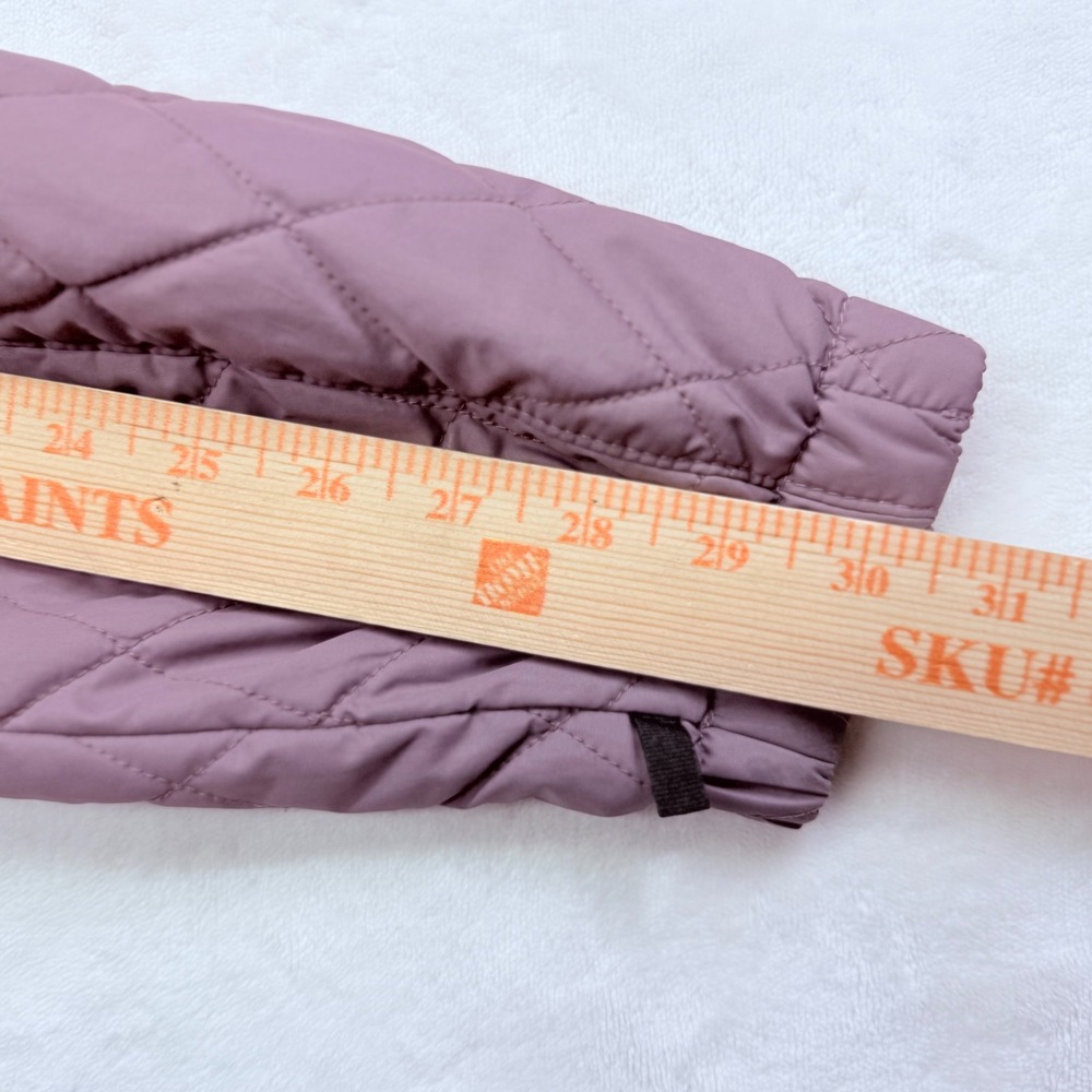 Columbia Sportswear Women Purple Quilted Interchange Zip Up Jacket Small XL - Picture 15 of 15